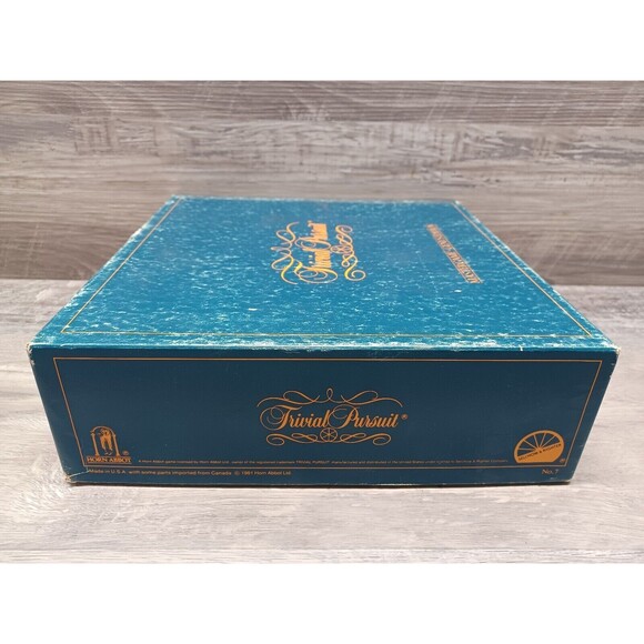 Trivial Pursuit Master Game-Genus Edition Original Vintage 1981 - Picture 3 of 10